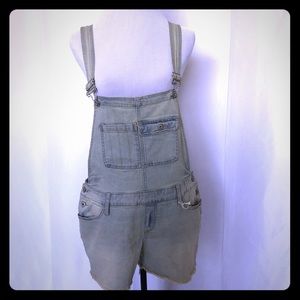 MOSSIMO SUPPLY Co OVERALL DENIM SHORT - SIZE L